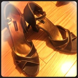 Brown heels