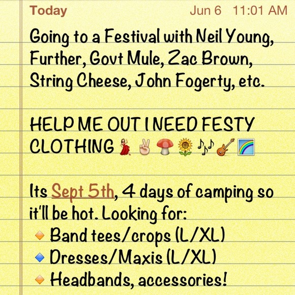 Help! I need Festy Clothes!