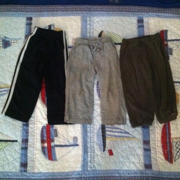 Boys 18 - 24 mos. sweats=GAP and Carter's