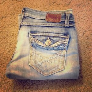 BKE Sabrina Jeans, Size 24, Length 31 1/2