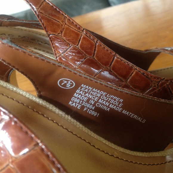 🎀Traded🎀 Brown and beige strappy heels - Picture 4 of 4