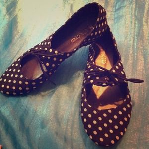 Polka-dot Flats