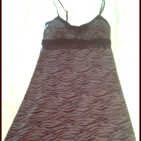 NWT Black sequin dress!