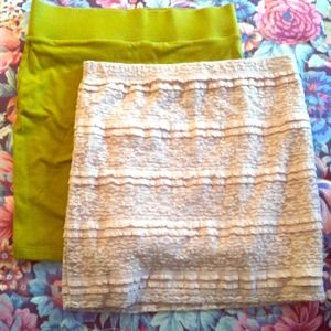 F21 bodycon skirt bundle! NWOT
