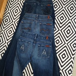 🔥🔥🔥bundle of 7 for all Mankind!!🔥🔥🔥