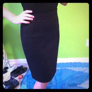 Tahari Knee-length Black Skirt