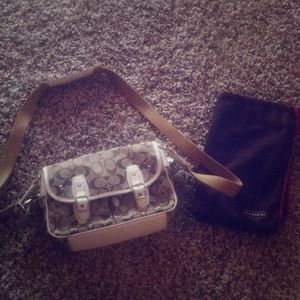 Authentic coach purse