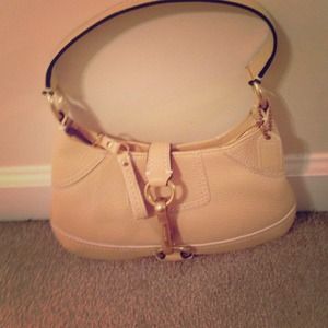 Leather Coach Mini Purse