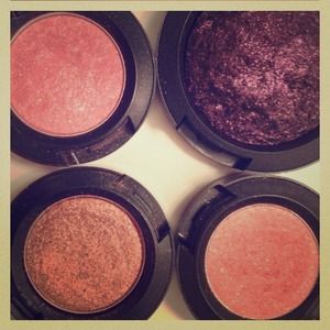 MAC eye shadows