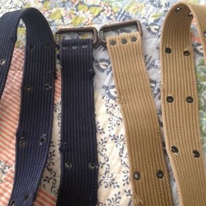 High quality kanji belts men