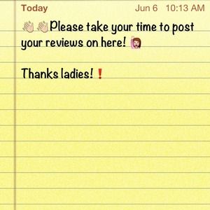 Reviews go here! And meet the seller/buyer