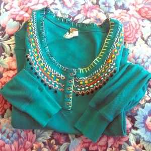 Long sleeve thermal FreePeople top!