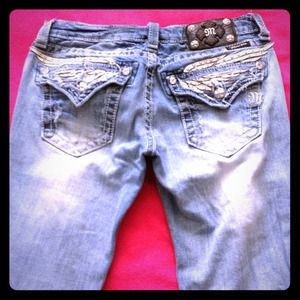 Skinny miss me jeans size 27