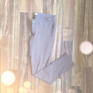 Taupe jeggings