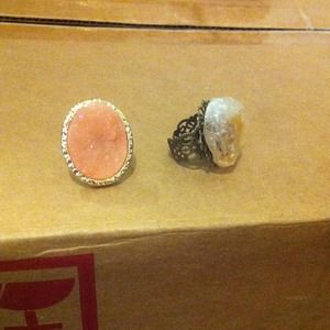 💢SOLD💢Bundle: 2 stone rings