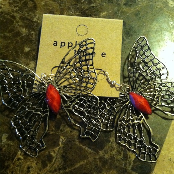 Butterfly earrings reduced!