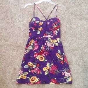*SOLD* Summer cotton bustier dress