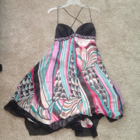 SOLD Beautiful chiffon dress