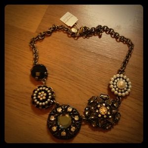Lia sophia curio and flower pot necklaces NWT