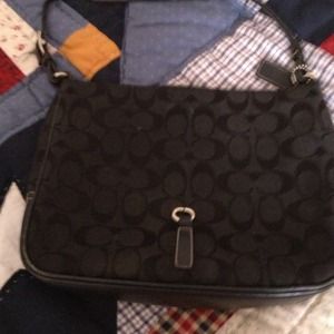 Coach black bag