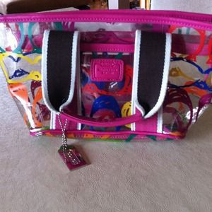 Clear coach medium bage