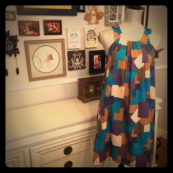 Marc by Marc Jacobs Dresses & Skirts - 💔💔💔A-line Mod Marc Jacobs Dress, Purple, blue