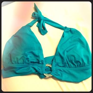 ✳REDUCED✳Bisou Bisou teal bikini top