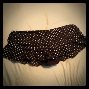 ✳REDUCED✳Arizona polka dot skirted swim bottom