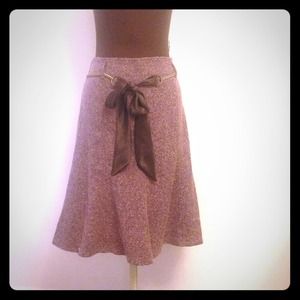 XOXO Pink Tweed Skirt sz 11/12