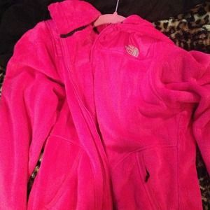 pink north face!