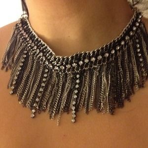 Edgy statement necklace