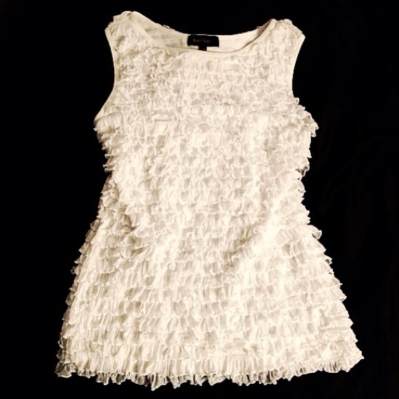 Karen Kane ruffle top *price reduced*