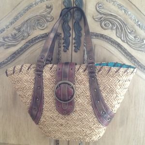 Nine West straw bag