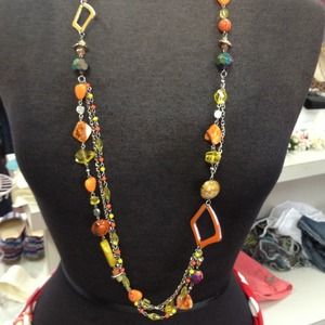 Orange necklace