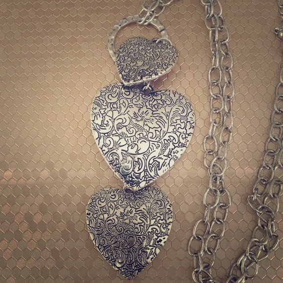 Heart necklace sold!