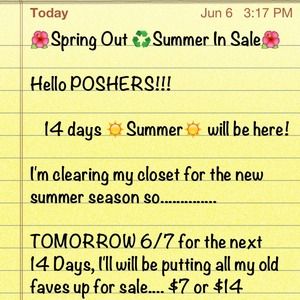 🌺Spring Out ♻Summer In Sale 🌺