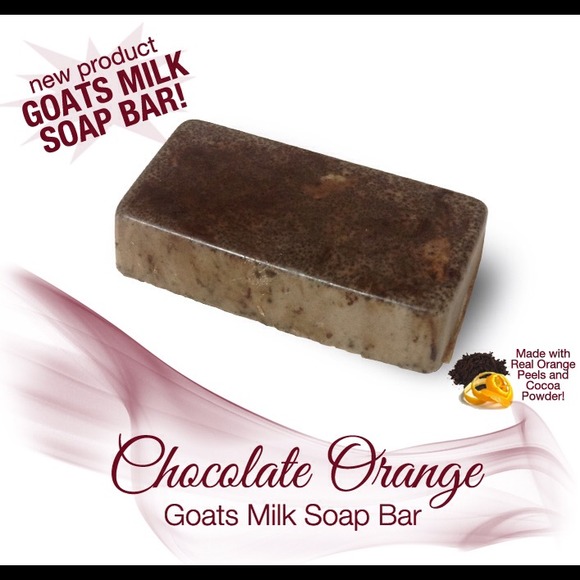 Chocolate Orange Goats Milk Soap Bar
