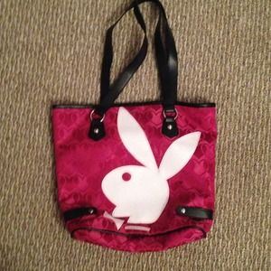 Playboy pink heart purse