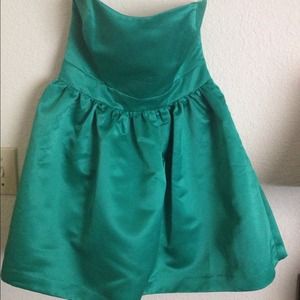 Jade colored Prom Dress
