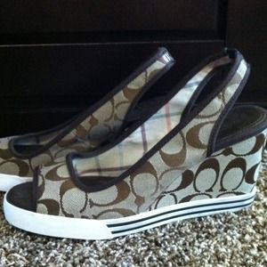 Coach wedges
