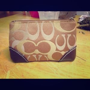 Coach wristlet