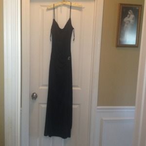 Black long dress