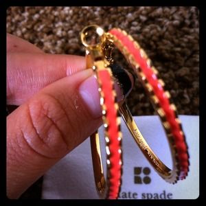 Kate Spade hoop earrings