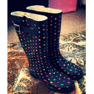 Womens rain boots ☁☔👢