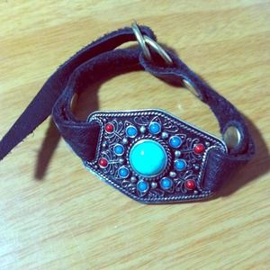 ❌SOLD: Vintage leather bracelet❌