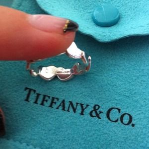 Authentic Tiffany Modern Heart ring