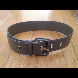 Gray waist belt