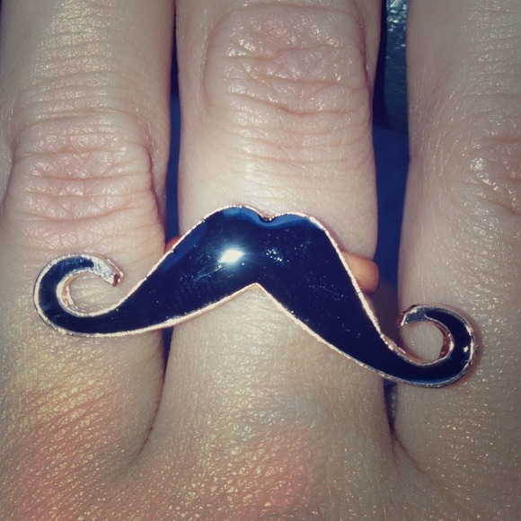 Mustache Ring