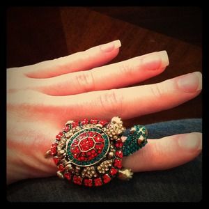 Unique Turtle Ring/Watch