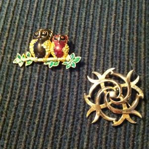 Brooches/ pins